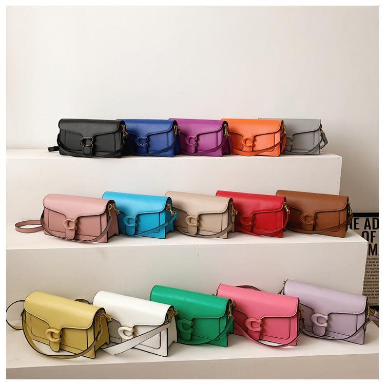 Women's Bag Ms. Crossbody Bag Shoulder Bag Fashionable Hundred Matching Cowhide Small Square Bag