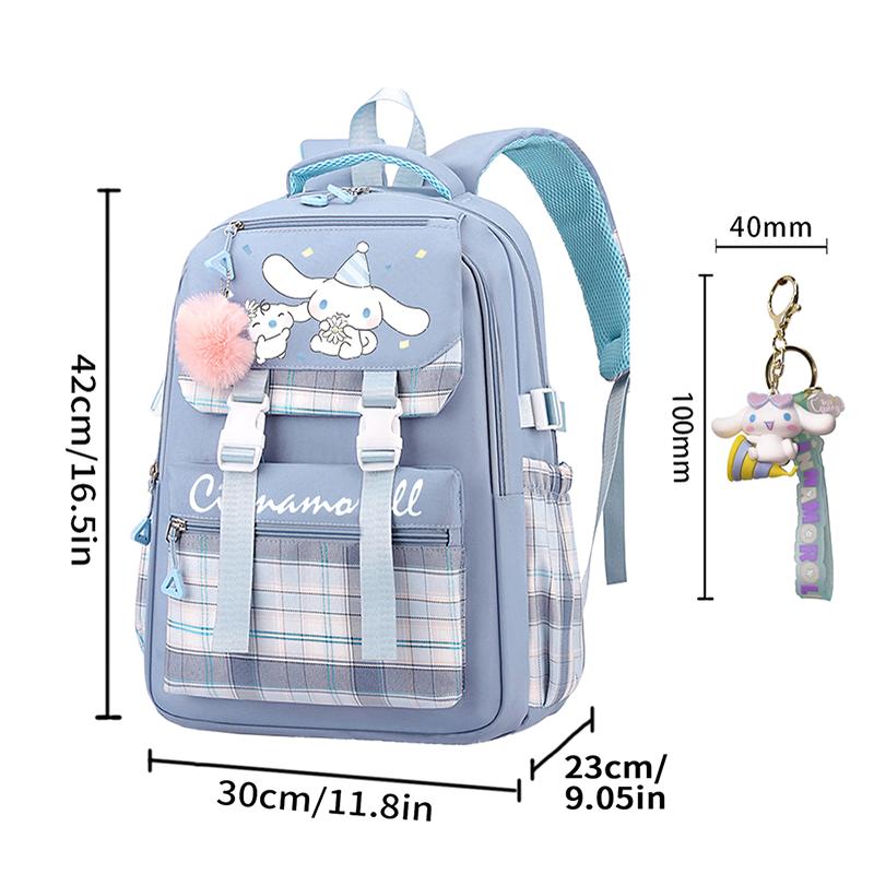 Kawaii Cinnamoroll Backpack Backpacks, Comfortable and Stylish,Cartoon Schoolbag, Daypack Waterproof and Dustproof,Bag Large Capacity