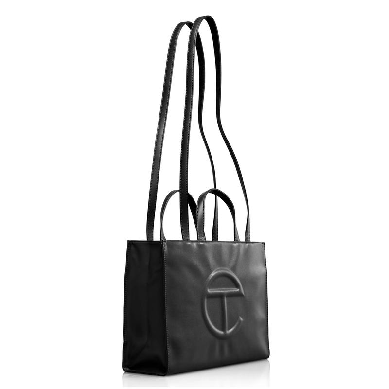 Telfar black medium shopping bag  - Perfect for Grocery and Travel