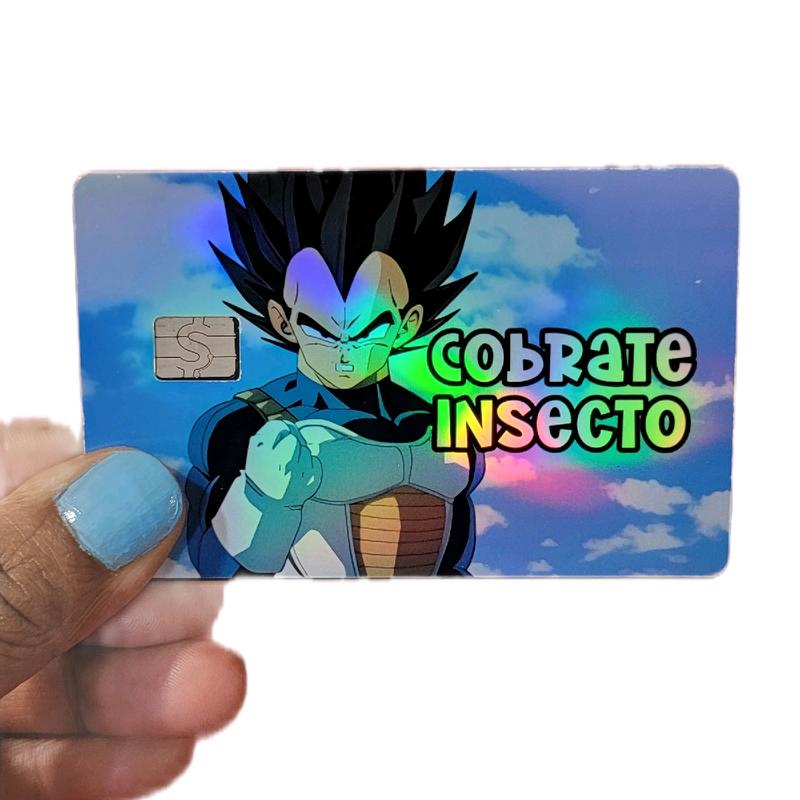 Vegeta Credit and Debit Card Cover for Small Chip Cards