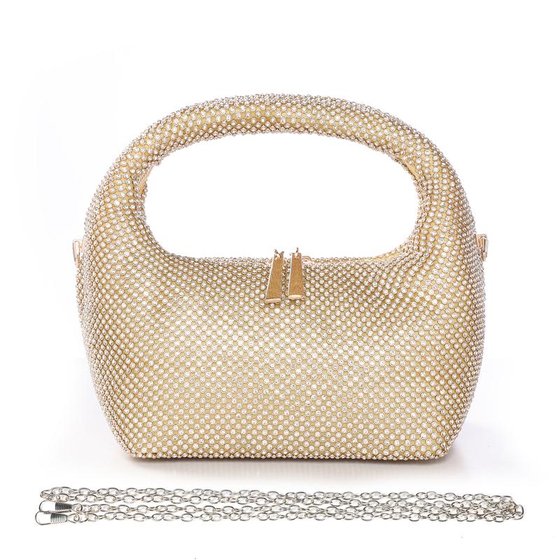 Sparkly Evening Clutch and Glitter Purse for Women, Chic Handbag Perfect for Weddings, Parties, Proms, and Clubs