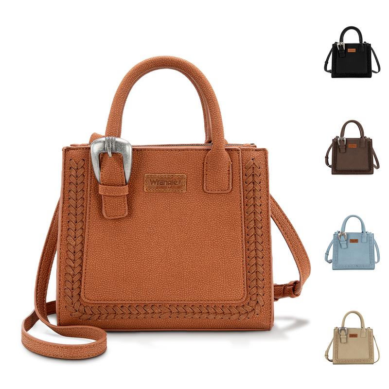 Wrangler [MegaLive] 2024 New Style Handbag with Top Zipper Compartment for Dating