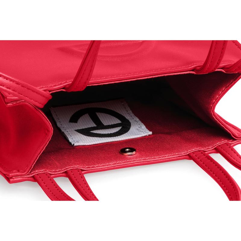 NWT Telfar Red small shopping bag