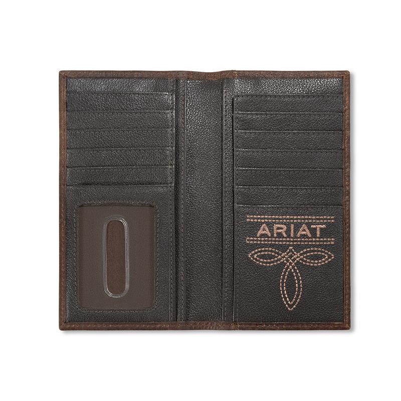 Casa Raul Ariat Rodeo Bug Stitch Brown - Accessories Wallet  - A3563302