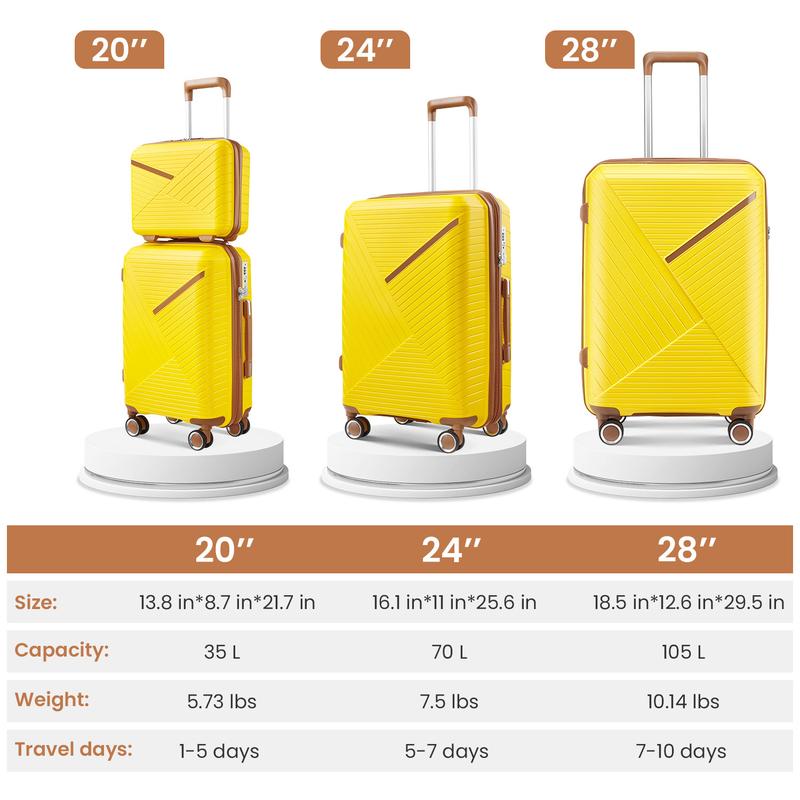 Luggage 4-Piece Set (14