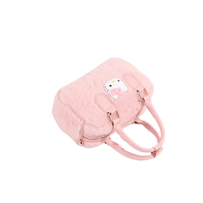 Kitty2024 Autumn and Winter New Furry Handbag Fashion Crossbody Fur Bag