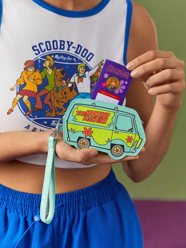 SCOOBY-DOO Cute Style Minimalist Irregular Coin Purse For Daily Use