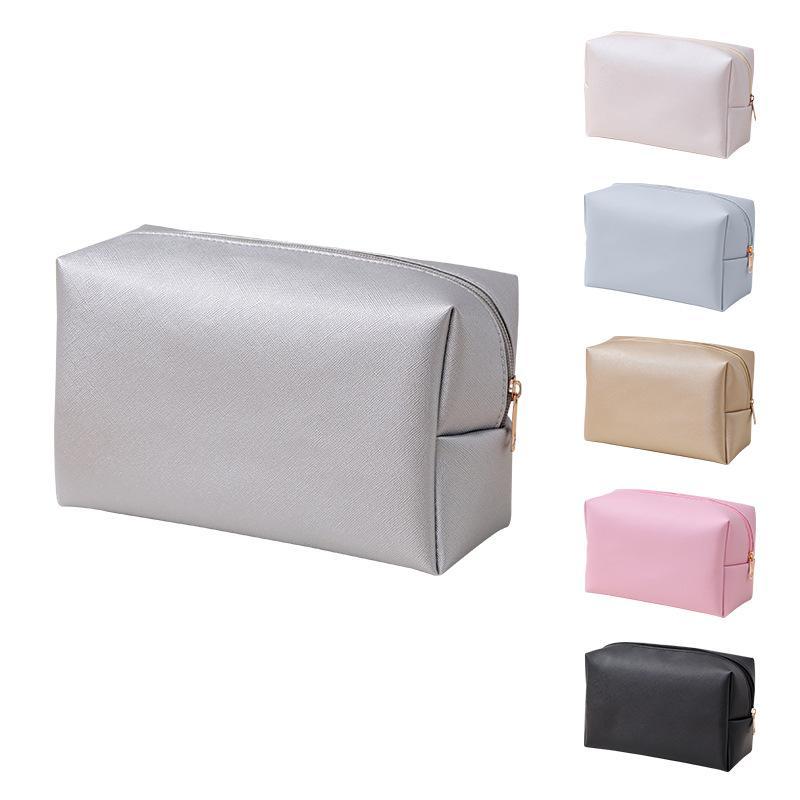 Makeup Bag, 1 Count Multi-functional Cosmetic Storage Bag, Portable Zipper Travel Toiletry Organizer Pouch for Indoor & Outdoor