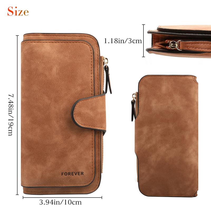 Women Lady Soft Leather Wallet Long Clutch Card Holder Purse Pocket Handbag Gift Does not apply