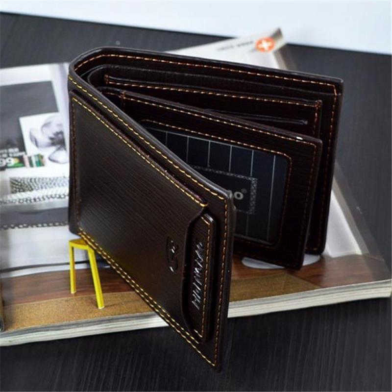 Men's Genuine Leather Credit Card Holder Wallet Bifold ID Cash Purse Clutch US