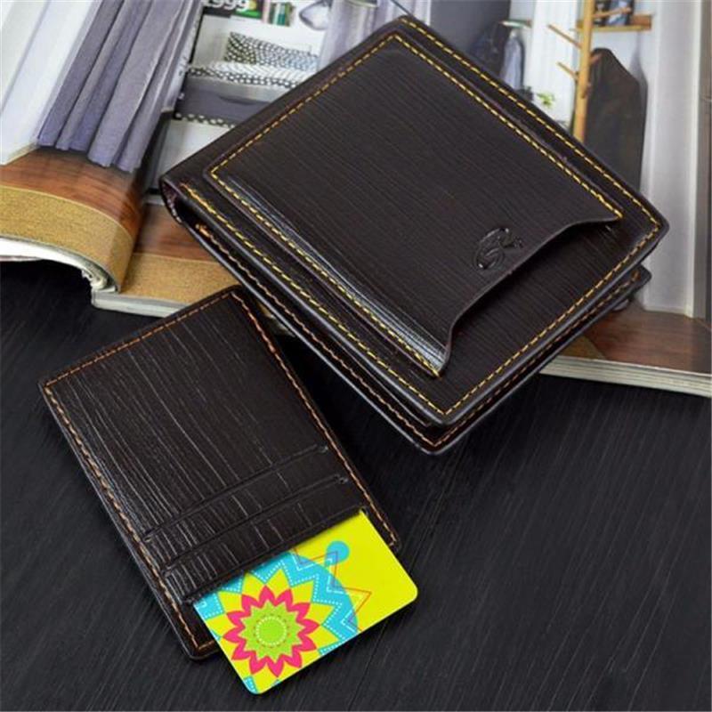 Men's Genuine Leather Credit Card Holder Wallet Bifold ID Cash Purse Clutch US