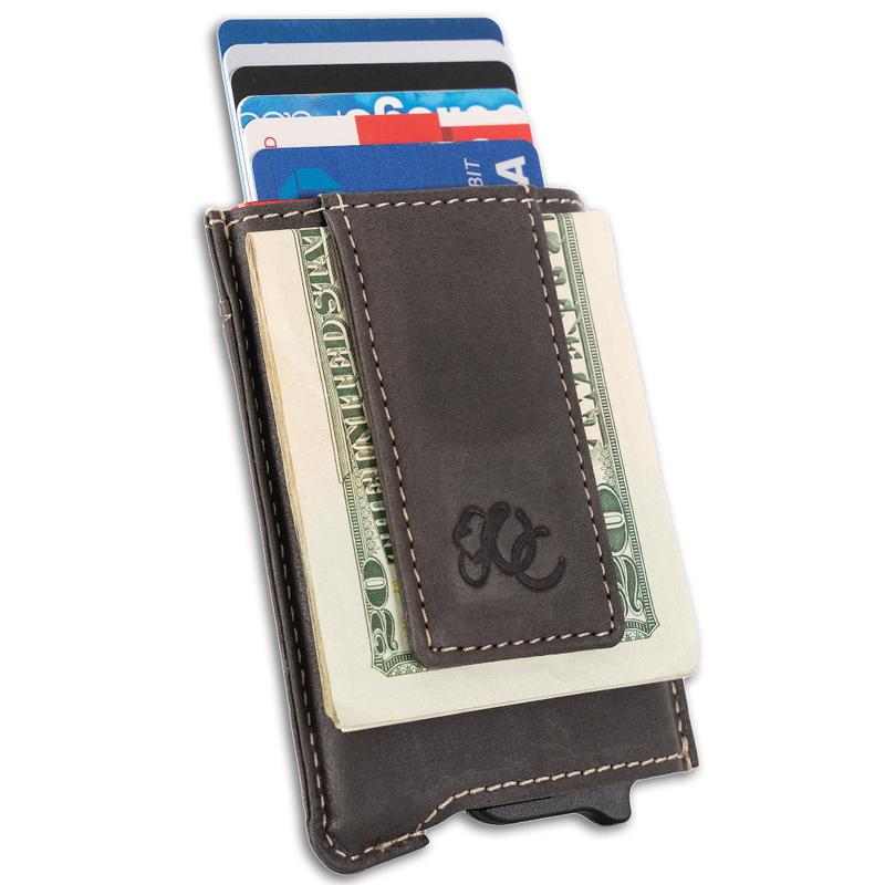 Automatic Pop-Up Wallet for Men - Leather Wallet for Men high quality wallet men portable wallet Men's Minimalist