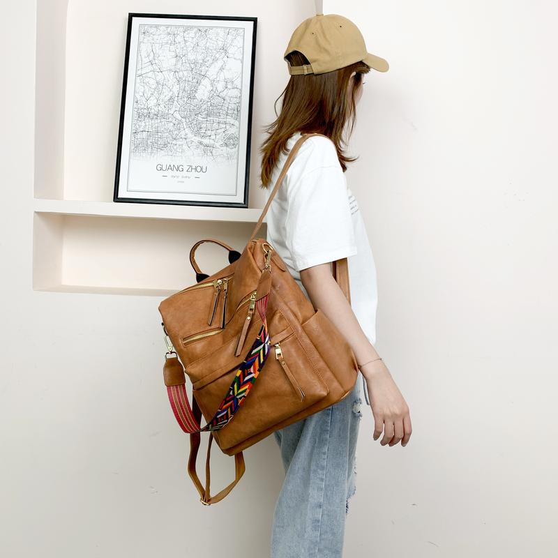 Women's Fashion Backpack Purse Multipurpose Design Convertible Satchel Handbags Shoulder Bag Travel bag