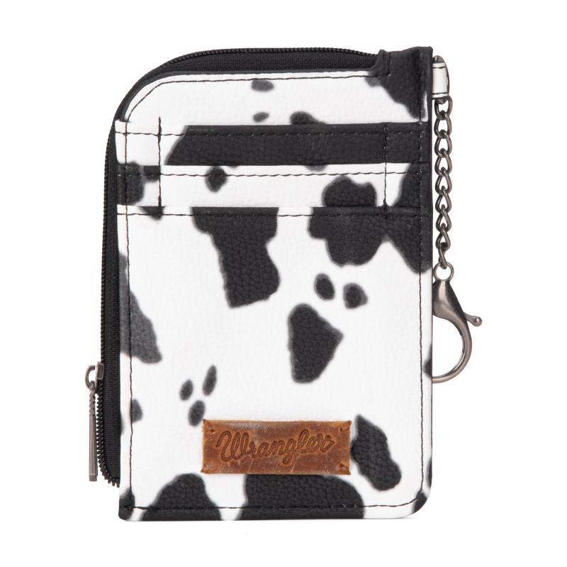 Wrangler Summer Moo Moo Cow Print Card Holder - Wrangler Keyholder