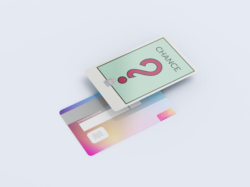 Credit Debit Card Cover Skin - Chance Card