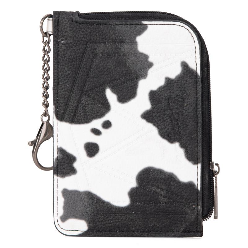 Wrangler Summer Moo Moo Cow Print Card Holder - Wrangler Keyholder