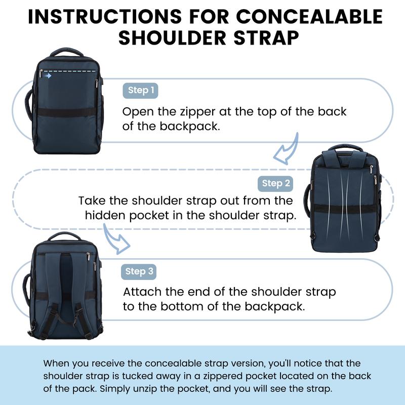 LOVEVOOK Black Friday TSA-Approved Expandable Carry-on Travel Backpack with 3 Packing Cubes and Shoe Compartment, Personal Item, Airline Approved Travel Bag for Hiking, Overnight and Weekender Trips. Gift for Christmas.