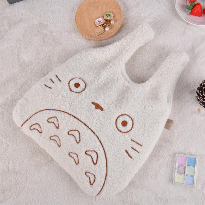 Cute Totoro Japanese Corduroy Tote Bag,Shopping Tote Bag,Soft push Bag Gift,Corduroy Bag,Birthday Gift, Christmas Gift