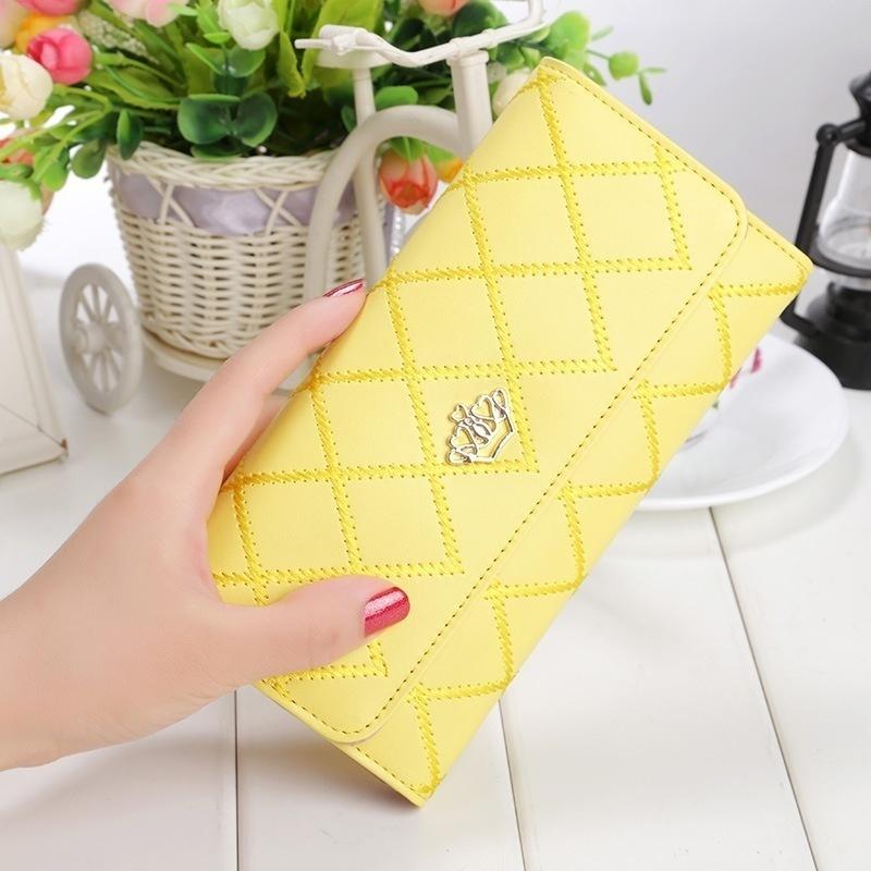 RFID Blocking Women's Wallets Multi Card Case Wallet with Zipper Pocket