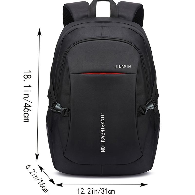 1 2 3pcs Compact Voyager Backpack - Spacious, Waterproof, Load Reduction Design with Convertible Sling Style - Perfect for Travel, Hiking, or Daily Commute - Random Zipper Direction