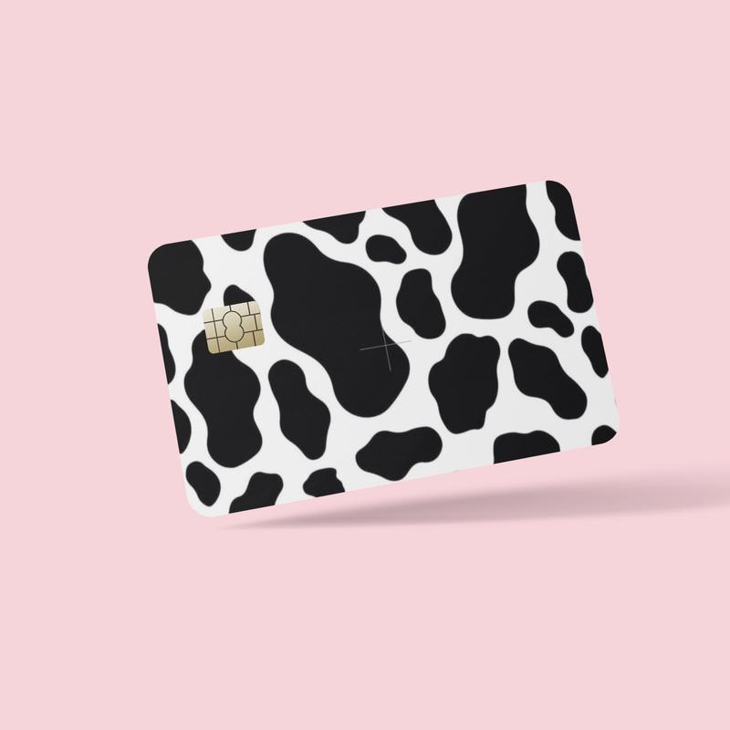 Cow Print credit card Skins