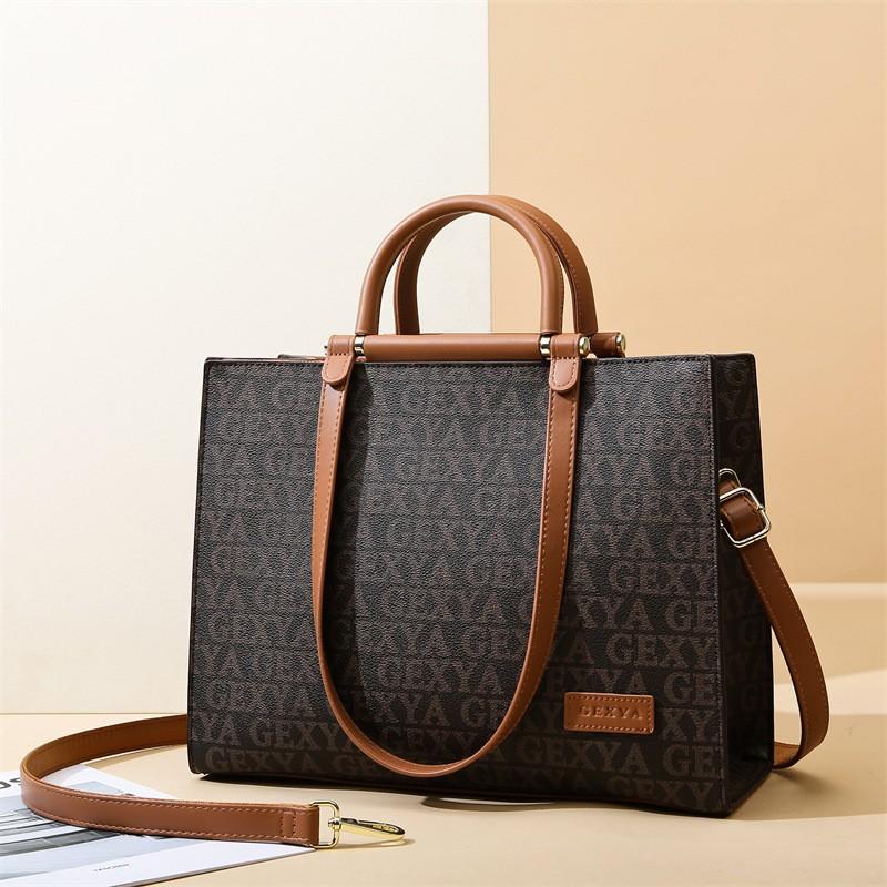 Tote bag new fashion bag commuting large capacity women's bag embossed letters ladies handbag, Leather Bag,Tote bag,Suede Hobo Bag ,crossbody bag ,Shoulder Bag ,Laptop bag