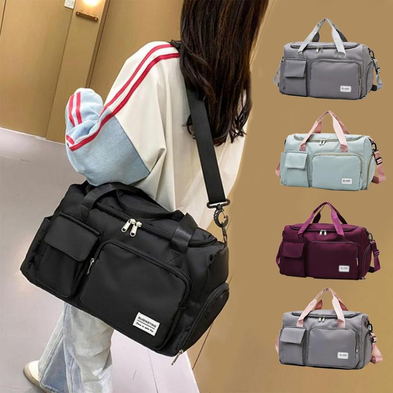 Womens Mens Classic Fashion Gym Bag Large Square Sports Duffel Bag Travel Bag Camping Bag