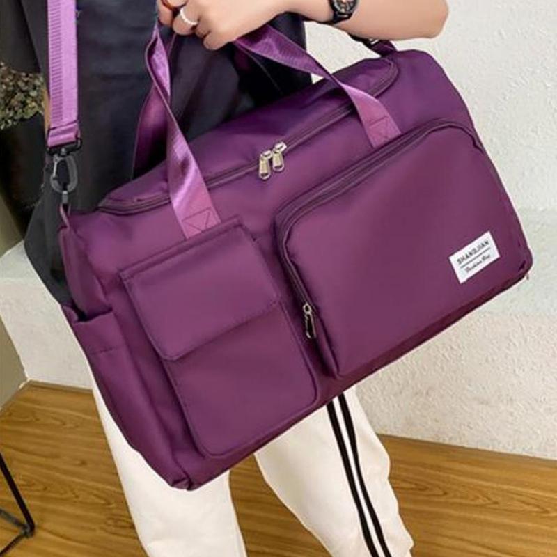 Womens Mens Classic Fashion Gym Bag Large Square Sports Duffel Bag Travel Bag Camping Bag