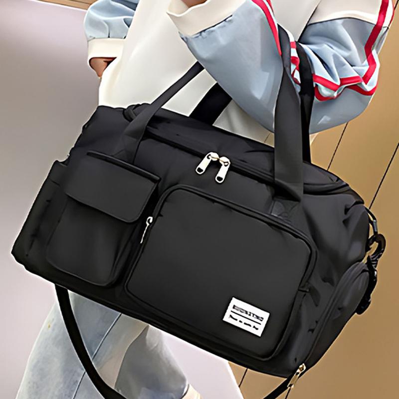 Womens Mens Classic Fashion Gym Bag Large Square Sports Duffel Bag Travel Bag Camping Bag