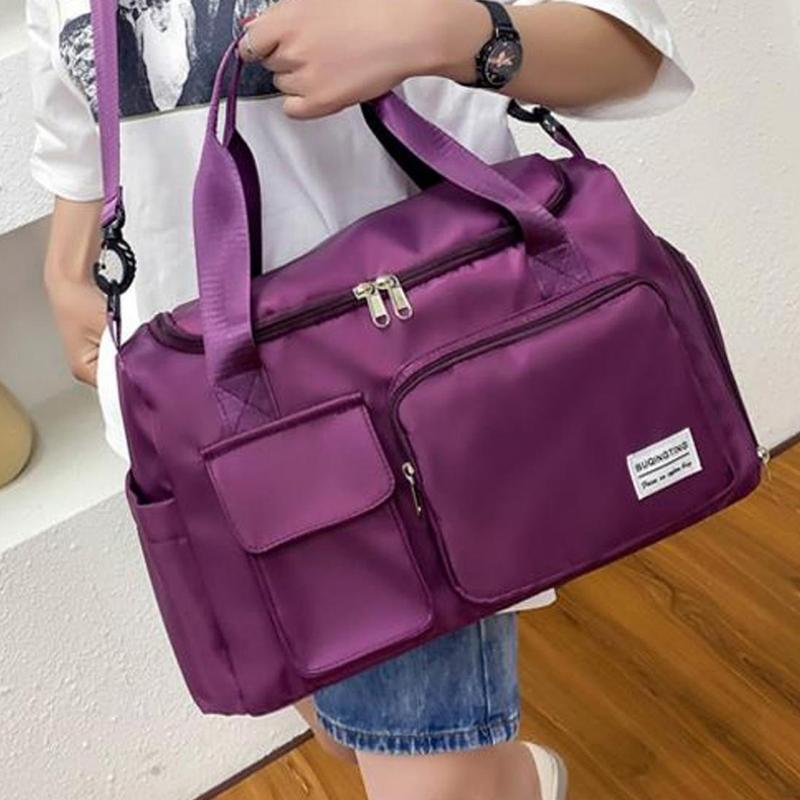 Womens Mens Classic Fashion Gym Bag Large Square Sports Duffel Bag Travel Bag Camping Bag