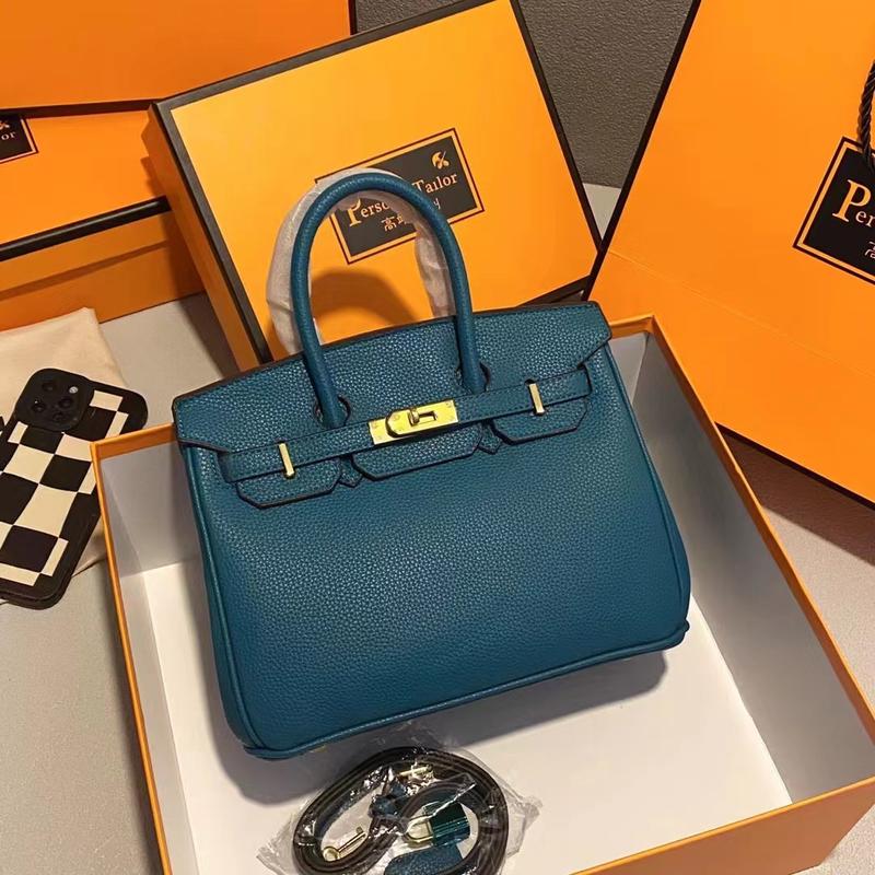 Candy Color Birkin Bag Women's Handbag Shoulder Messenger Bag Fashion All-Match Large Capacity Totes Women's Bag Wholesale