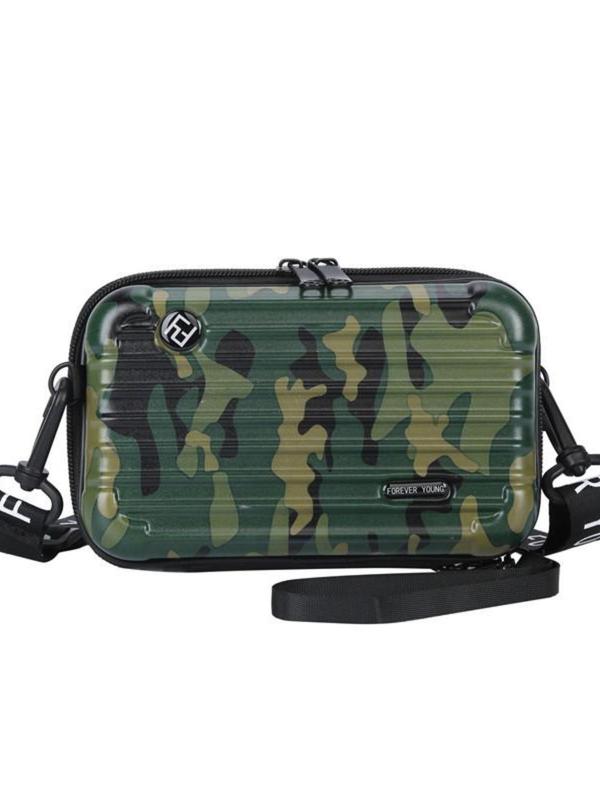 Fashionable Crossbody Bag with Adjustable Strap, Portable Mini Travel Case Cosmetic Bag, Versatile Storage Crossbody Bag for Women & Girls