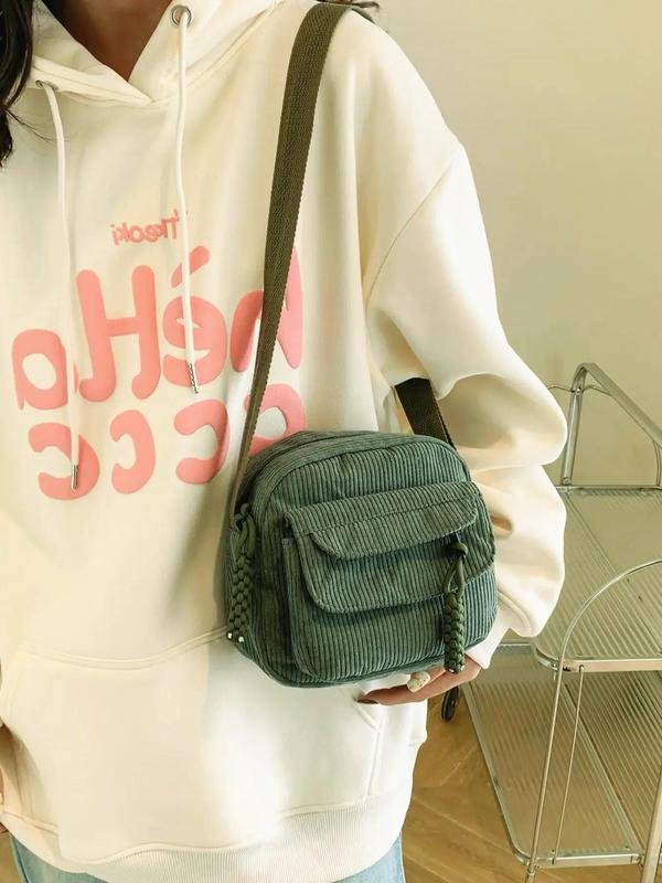 Women's Zipper Crossbody Bag, Fashionable Casual Versatile Phone Bag, Trendy All-match Shoulder Bag for Daily Use