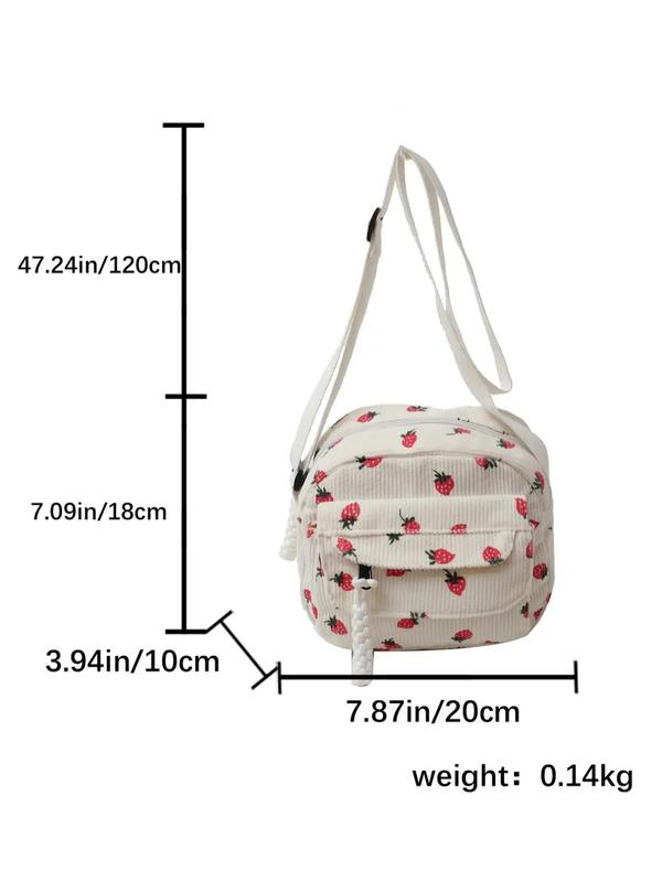 Women's Zipper Crossbody Bag, Fashionable Casual Versatile Phone Bag, Trendy All-match Shoulder Bag for Daily Use