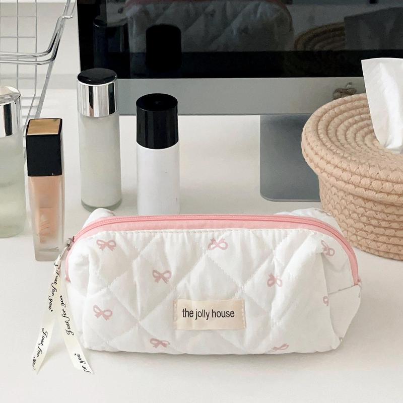 Makeup Brush Bag, Portable Large Capacity Travel Cosmetics Washing Storage Bag, Eyebrow Pen Eye Shadow Brush Storage Bag