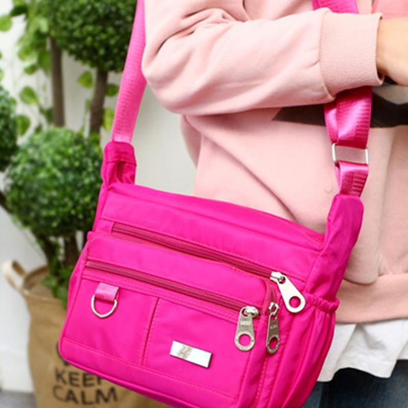 Womens Fashion Shoulder Bags Multi Zipper Pockets Crossbody Bags Shopping Purse Bags