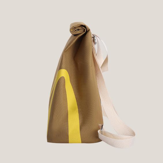 McDonald's Backpack Lightweight Knapsack Funny School Bag for Men Women