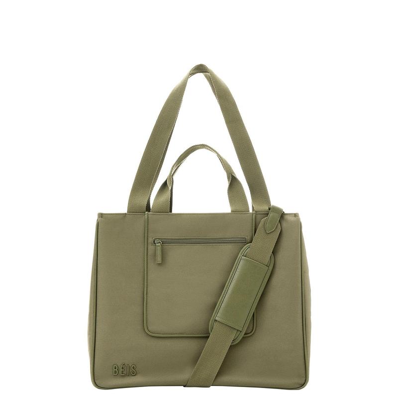 BEIS The East West Tote in Olive