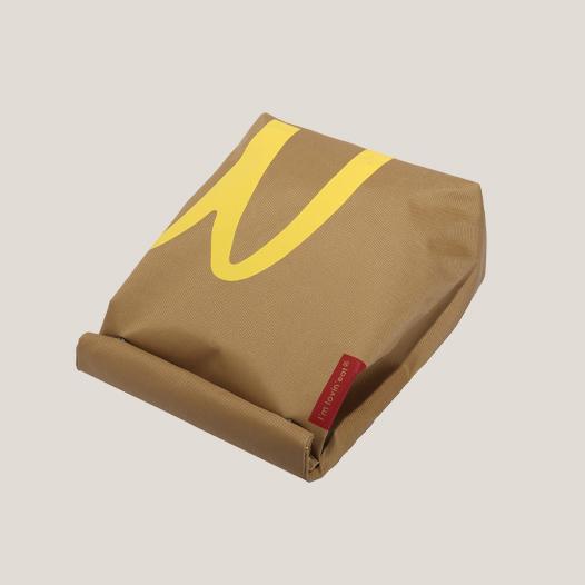 McDonald's Backpack Lightweight Knapsack Funny School Bag for Men Women