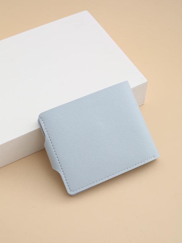 Men's Business Minimalist Wallet, Trendy Bifold Short Wallet, Chic Vintage Card Holder & Wallet for Work & Daily Use As Birthday Gift