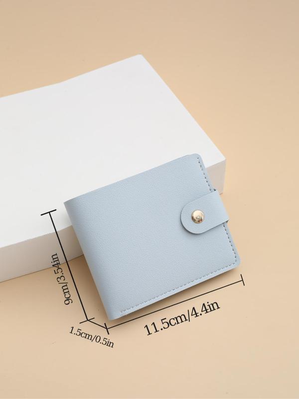 Men's Business Minimalist Wallet, Trendy Bifold Short Wallet, Chic Vintage Card Holder & Wallet for Work & Daily Use As Birthday Gift