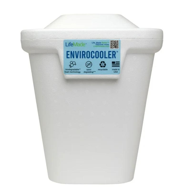 24 Can Envirocooler Foam 28Qt Foam Cooler, White