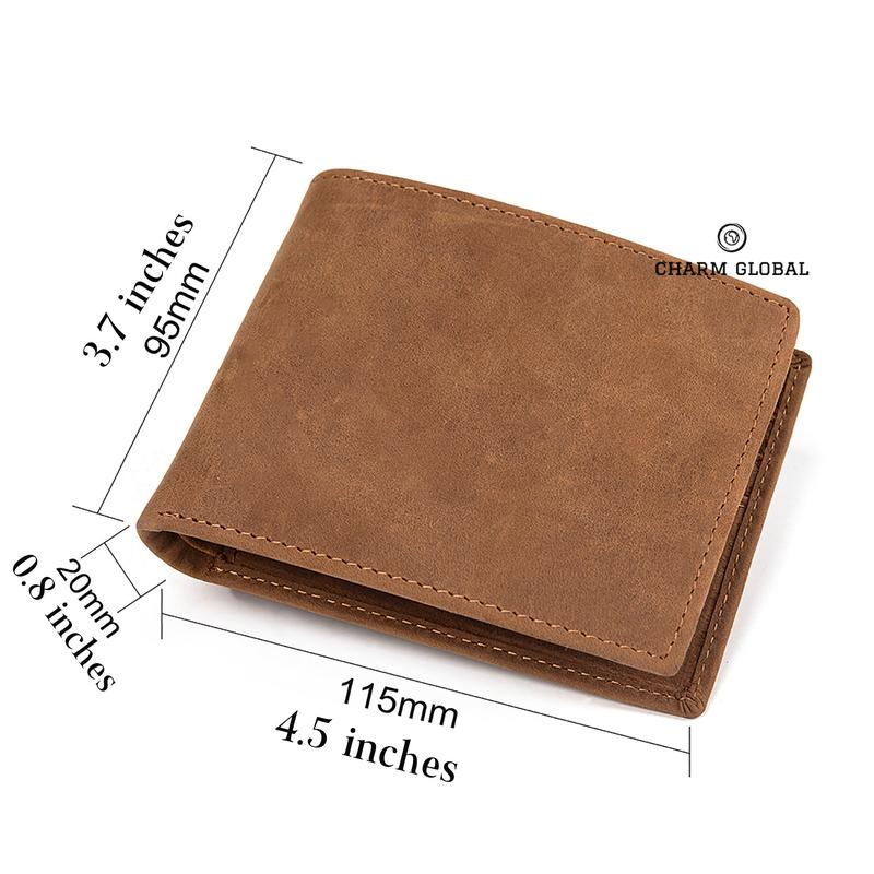 Personalized Leather Wallets, To My Son Wallet, Perfect Gifts For Men, W48