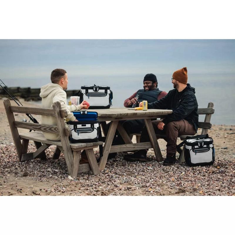 Deep Freeze Zipperless Hardbody 8qt Cooler - Water Resistant and Easy to Clean zipperless hardbody