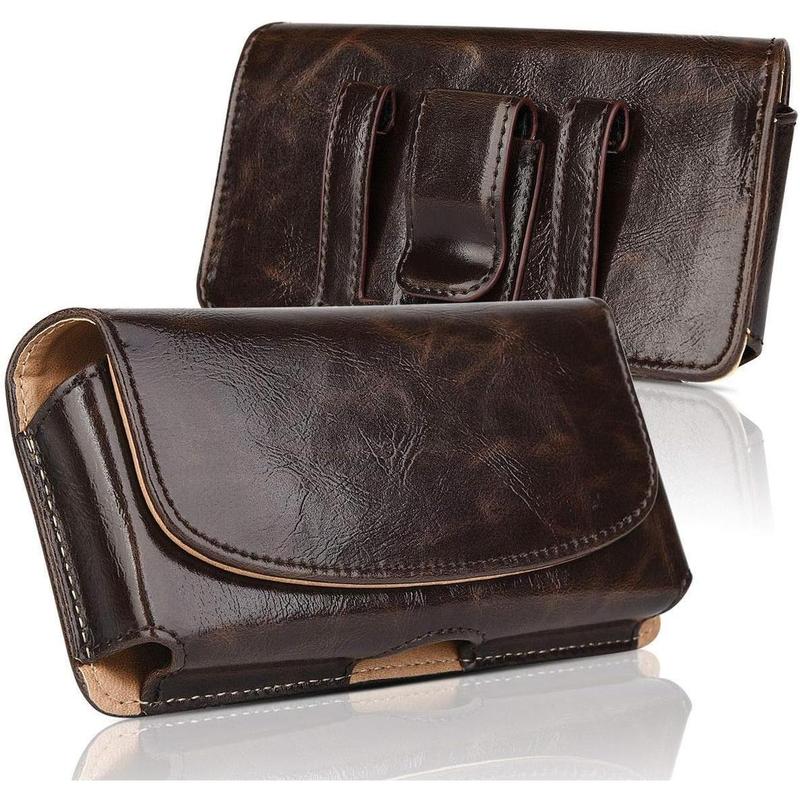 Belt Holster Case for iPhone 15 Pro Max 13 Pro Max, kiwitatá Horizontal Cell Phone Belt Clip Holder Pouch Case for iPhone 14 Plus 8 Plus 12 Pro Max 11 Pro Max Galaxy S22 Ultra A54 A53 A52