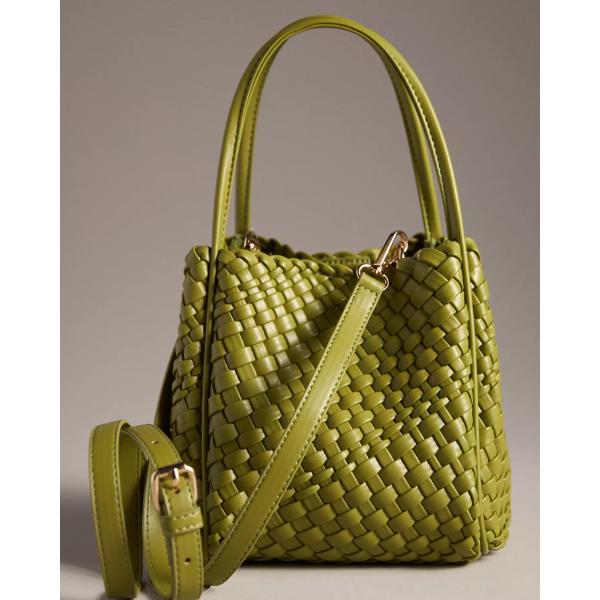 The Woven Mini Hollace Tote by Anthropologie - Available in 7 Colors