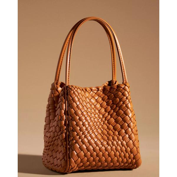 The Woven Mini Hollace Tote by Anthropologie - Available in 7 Colors