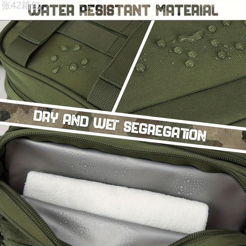 Hygiene Travel Bag: Men's Toiletries Organizer with Water Resistant Material - Perfect for Shaving, Beauty, and Shower Essentials