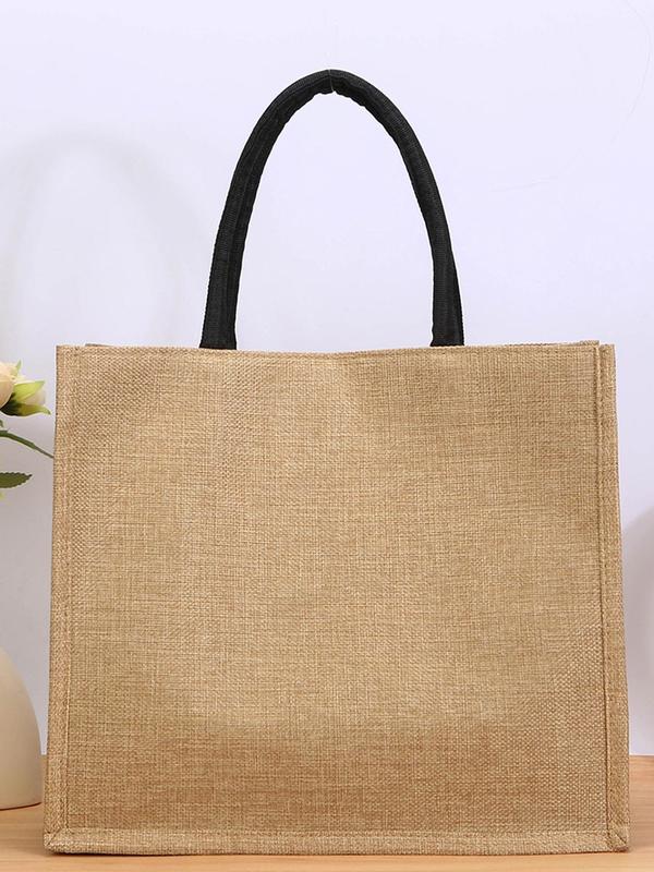 Women's Figure Print Tote Bag, Casual Versatile Handbag Set for Daily Use, Suitable for Commuting, Students, School Dormitories, Shopping, Outdoor Travel