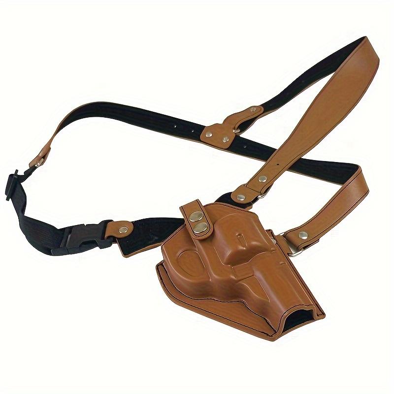 Super Comfortable and High Security Adjustable Shoulder Holster-10mm Thick Padded for Men and Women-Universal Chest Nested Design